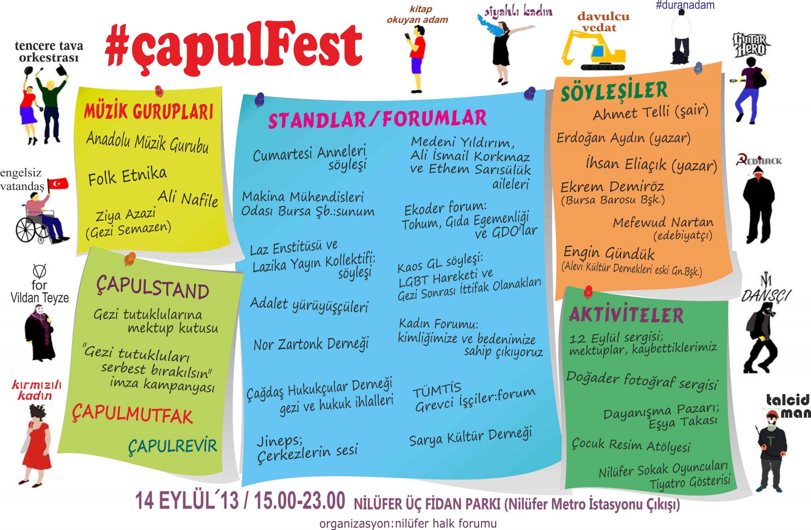 Kaos GL Bursa ÇapulFest&rsquo;te | Kaos GL - LGBTİ+ Haber Portalı Haber